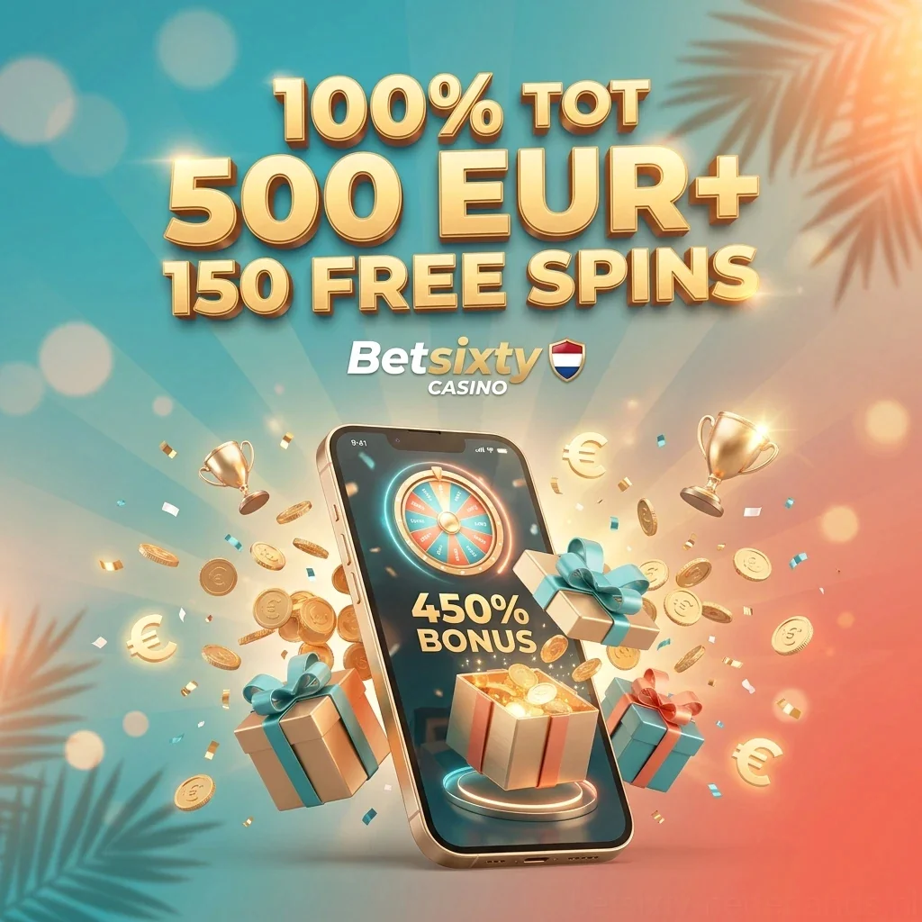 100% TOT 500 EUR+ 150 FREE SPINS
